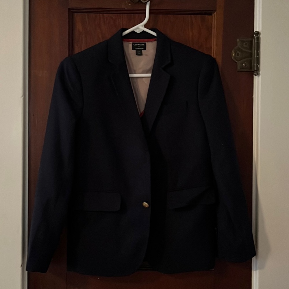 Boys crewcuts navy blazer